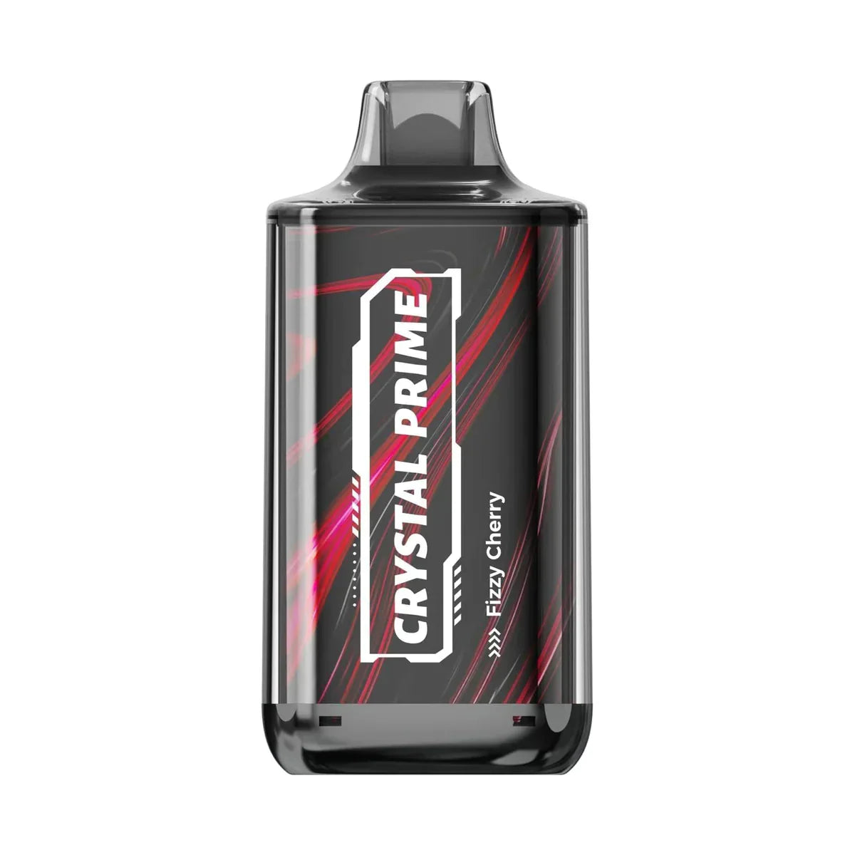 Crystal Prime Deluxe 18000 Puffs Disposable. Black colour with Fizzy cherry flavor