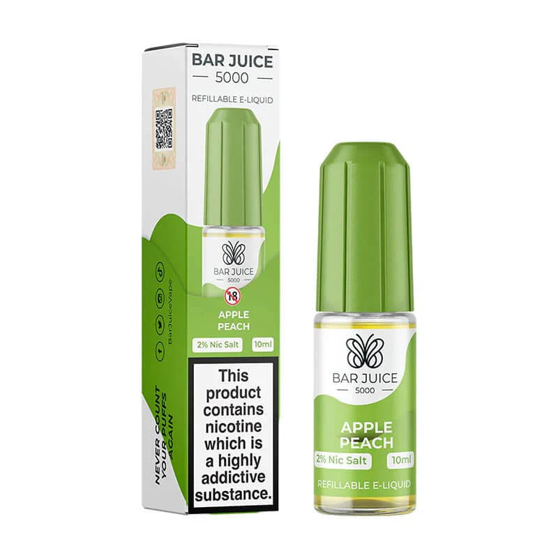 Bar Juice 5000 10ml Nic Salts E-liquids (Box of 10)