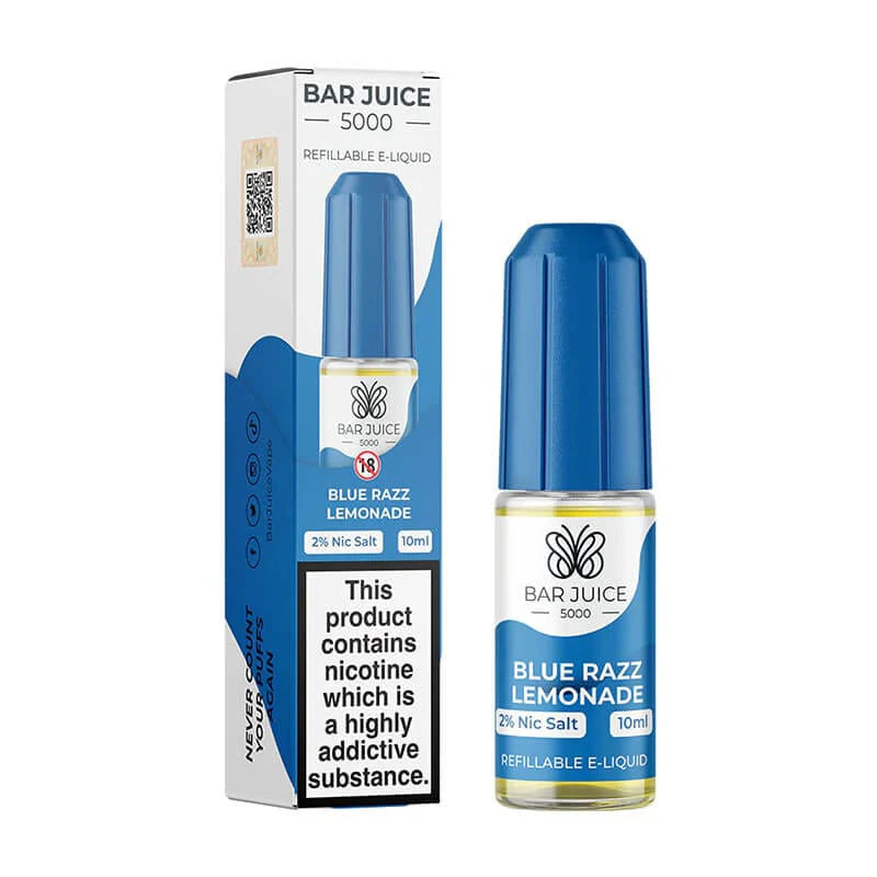 Bar Juice 5000 10ml Nic Salts E-liquids (Box of 10)