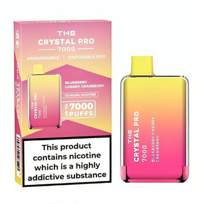 Crystal Pro Max 7000 Puffs Disposable Vape Box of 10