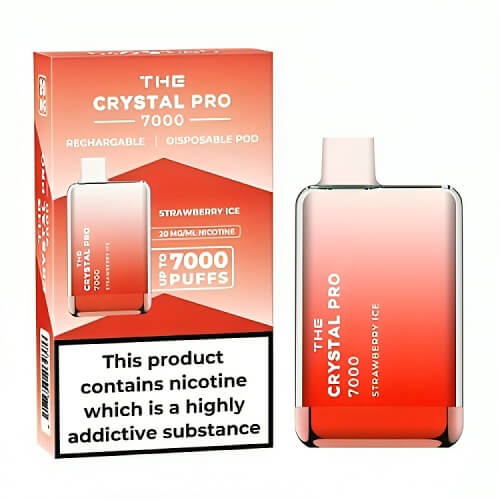 Crystal Pro Max 7000 Puffs Disposable Vape Box of 10