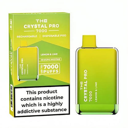 Crystal Pro Max 7000 Puffs Disposable Vape Box of 10