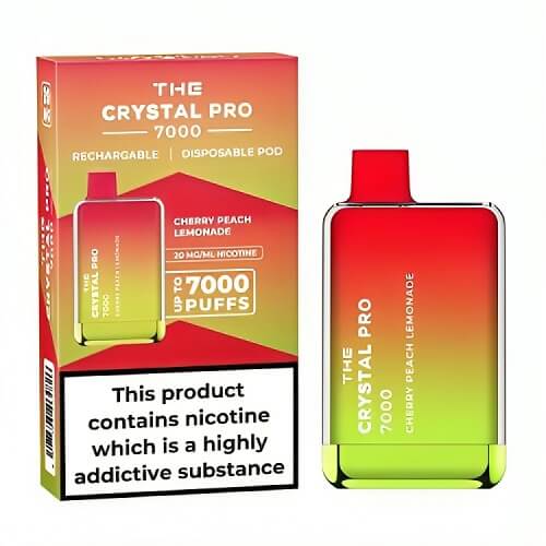 Crystal Pro Max 7000 Puffs Disposable Vape Box of 10