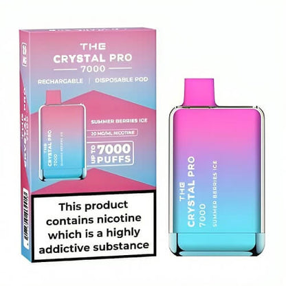 Crystal Pro Max 7000 Puffs Disposable Vape Box of 10